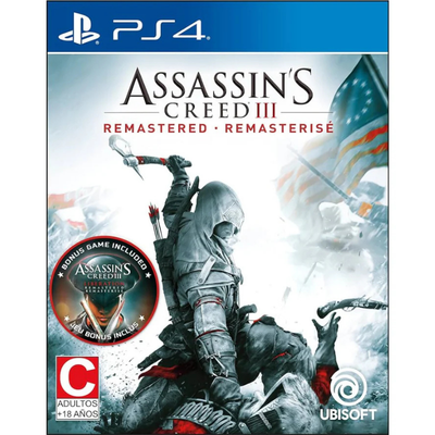 Assassin's Creed III Remastered - Juego PS4 Playstation 4