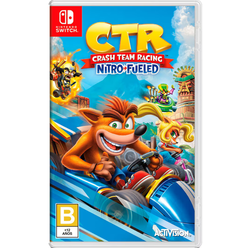 Crash Team Racing Nitro-Fueled - Juego Nintendo Switch