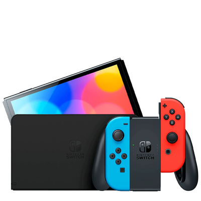 Consola Nintendo Switch Oled 64GB Neon