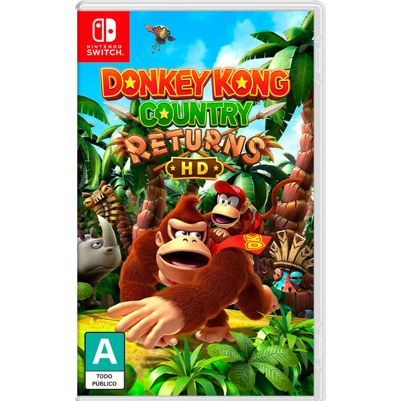 Donkey Kong Country Returns HD (aprox.) - Juego Nintendo Switch