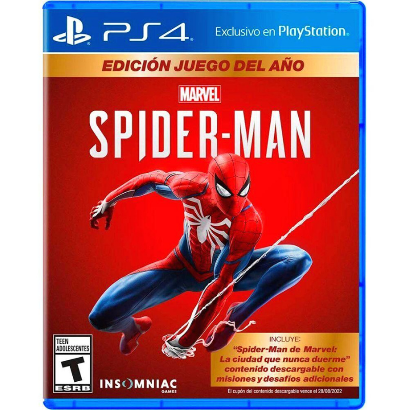 Marvel's Spider-Man GOTY Edition - Juego PS4 Playstation 4